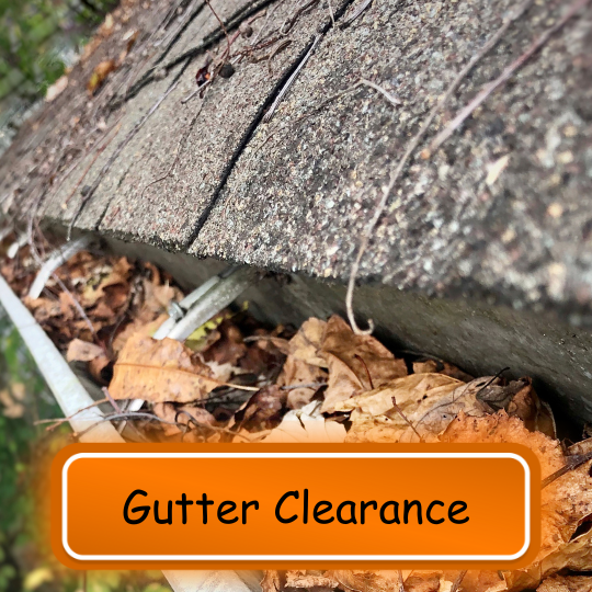 Gutter clearance