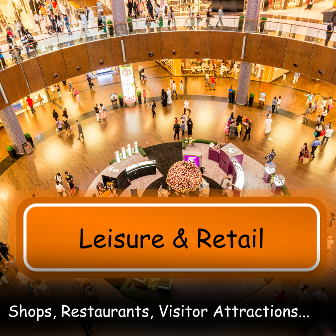 Leisure and retail