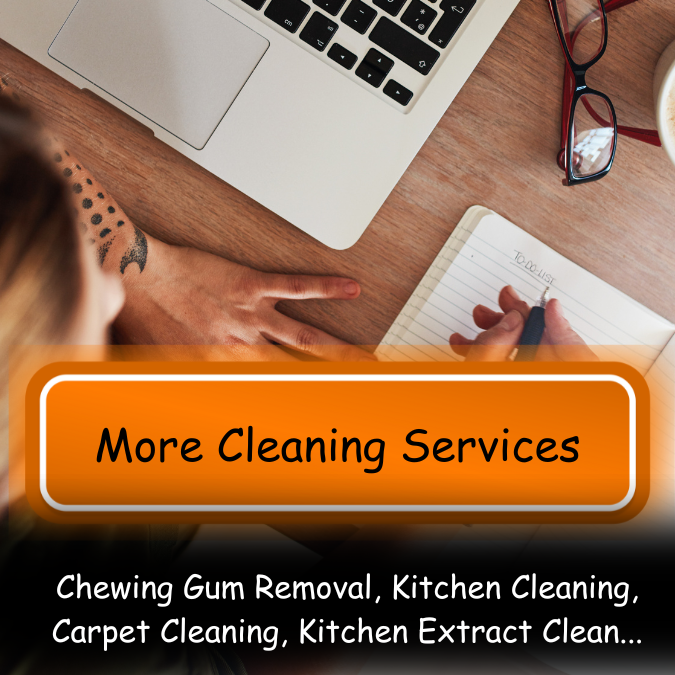 More cleaning services