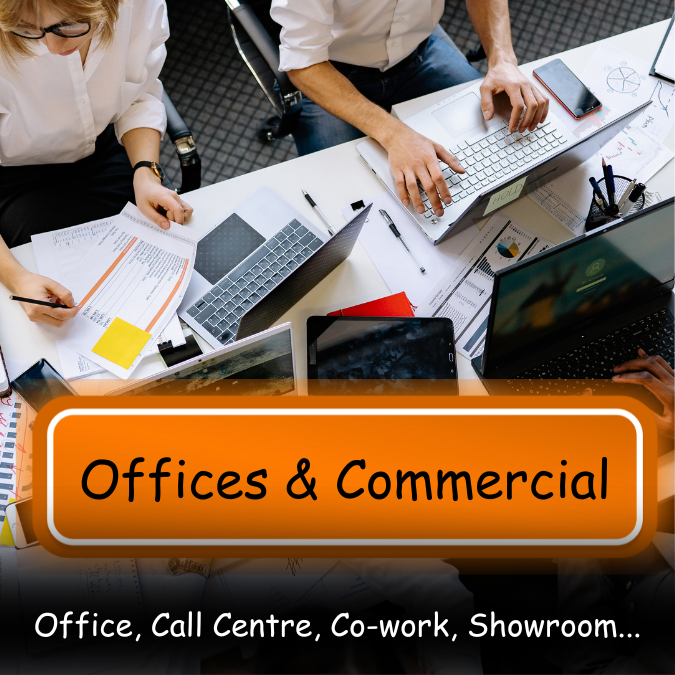offices and commercial