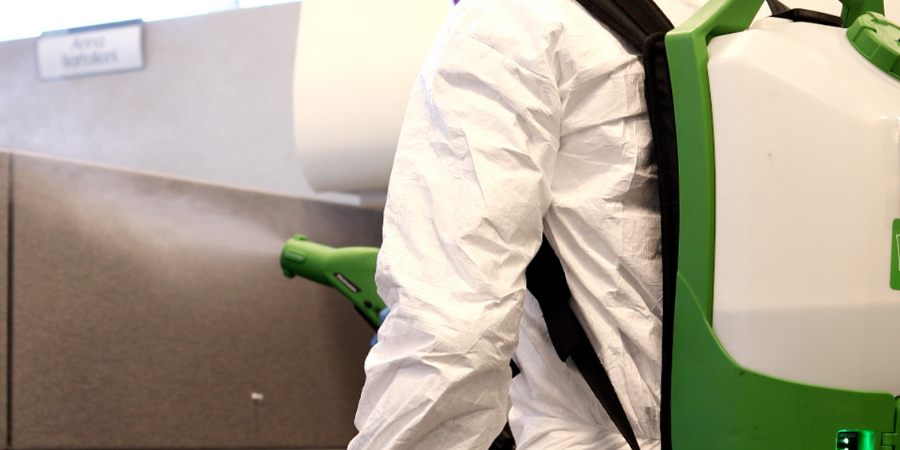 electrostatic disinfection